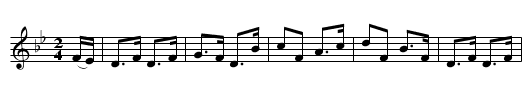 Strauss Gallop. HS.50 - staff notation