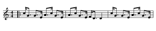 Strawberry Monday - staff notation