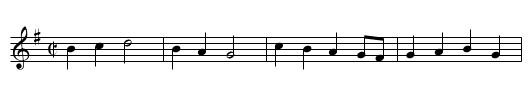 Strickland. JJo3.040, The - staff notation