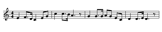 Strike the Bell - staff notation