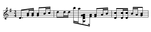String Town [1] - staff notation