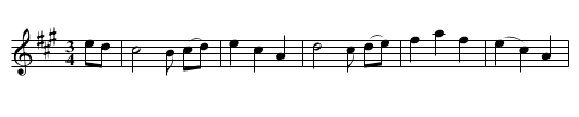 Stronsay Voe Waltz - staff notation
