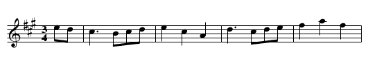 Stronsay Waltz - staff notation