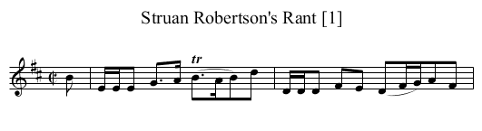 Struan Robertson's Rant [1] - staff notation
