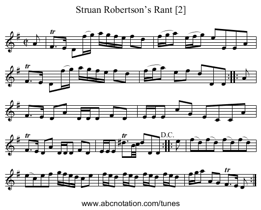 Struan Robertson’s Rant [2] - staff notation