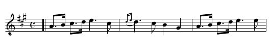 STU MO RUN - staff notation