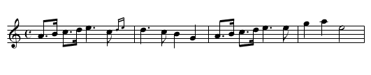 Stu mo run - staff notation