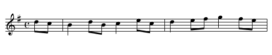 Stybarrow Crag - staff notation