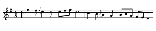 Suckeys Delight - staff notation
