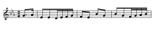 SUESSE HEILIGE NATUR LASS MICH GEHN - staff notation