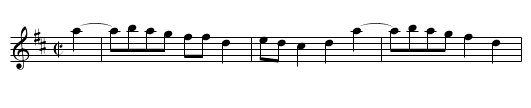 Sugar Hill - staff notation