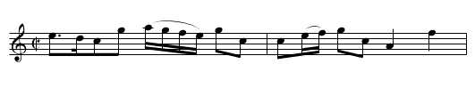 Suggar Candie. Ru2.187 - staff notation