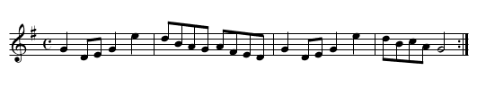 Sukey Bids me. - staff notation