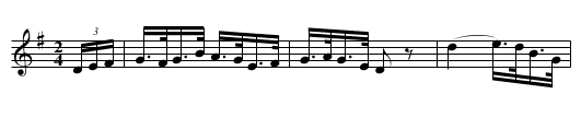 Sunrise, The - staff notation