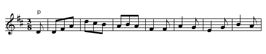 Sunset Waltz,The. CJF.144 - staff notation