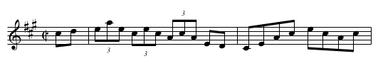 Sunshine Hornpipe [1], The - staff notation