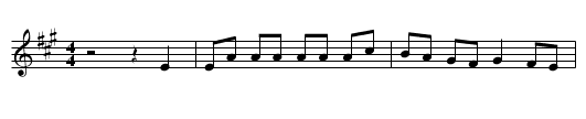 Supper Isna Ready - staff notation