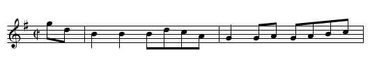 SURRY HORNPIPE - staff notation