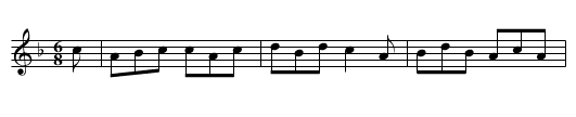 Surry Reel, The - staff notation