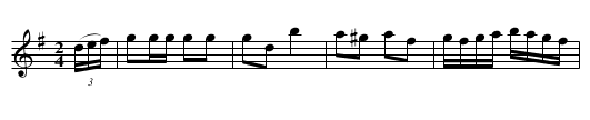 SUTTON QUICKSTEP - staff notation