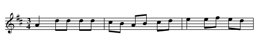 Svengubbens polska - staff notation