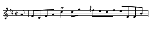 Swallow [1], The - staff notation