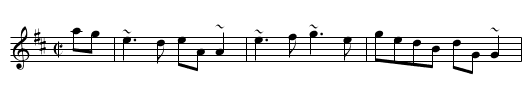 Swallow's Tail, The - staff notation