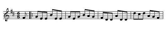 Swallowtail Jig [in E], The - staff notation