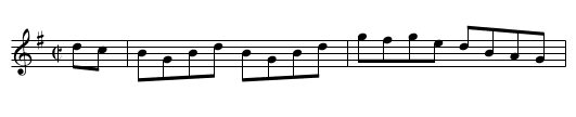 SWAN'S - staff notation