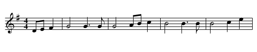 Swedish masquerade - staff notation