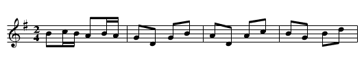 Swedish Polka - staff notation