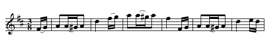 SWEDISH WALTZ - staff notation
