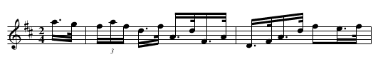 Sweep’s Hornpipe [1] - staff notation