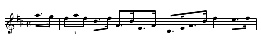 Sweep’s Hornpipe [1] - staff notation