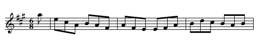 Sweet Biddy Daly - staff notation