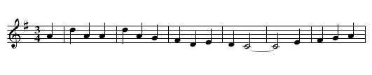 Sweet Carnloch Bay - staff notation