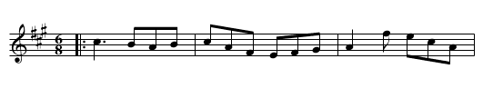 SWEET FLORA - staff notation