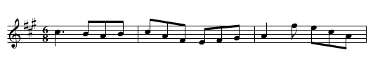 Sweet Flora - staff notation