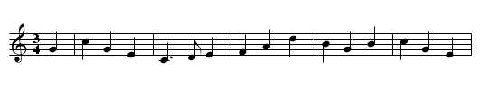 Sweet Jenny Jones - staff notation