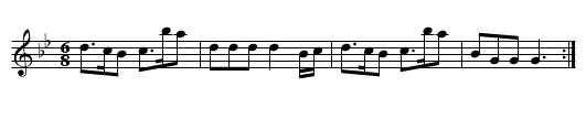 Sweet Kate - staff notation