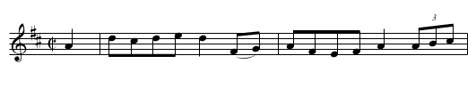 Sweet Little Cuckoo, The - staff notation