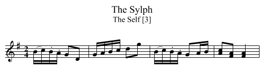 Sylph, The - staff notation