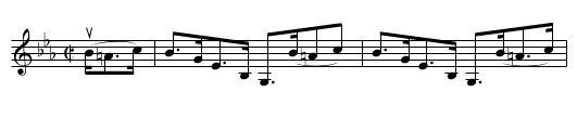 SYLVANUS HORNPIPE - staff notation