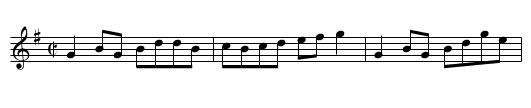 Tadie's Wattle. - staff notation