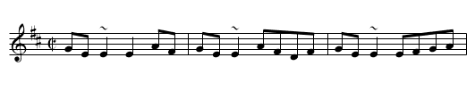 Tailor's Thimble, The - staff notation