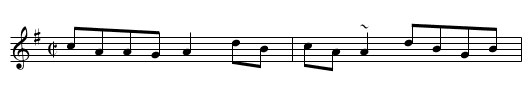 Tailor's Thimble, The - staff notation
