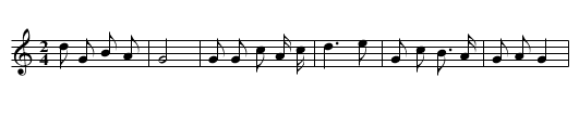 Taiyang guangmang zhao yao zhai - staff notation