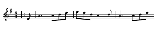 Take it Easy - staff notation