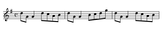 Take Me while I'm Pleasing - staff notation