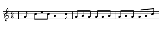 Taladh - staff notation